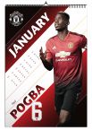 Pierwsza strona kalendarza z klubem Manchester United F.C 2019
