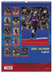 Tylna okładka kalendarza z klubem FC Barcelona na 2019 rok