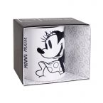 Biały ceramiczny kubek z uchem z postacią Myszki Minnie w oryginalnym pudełku