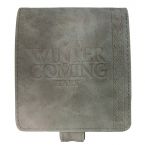 Tył portfela z Gry o Tron z wytłoczonym logo serialu