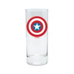 Szklanka z logo Kapitan Ameryka
