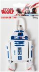 Gumowa zawieszka bagażowa Star Wars droid R2D2