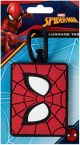Gumowa etykieta bagażowa Spider-man