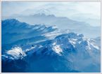 Poster Snowy Mountains 61x91,5 cm