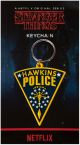 Gumowy brelok Starnger Things Hawkins Police w oryginalnym opakowaniu