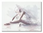 Obraz na płótnie przedstawiający baletnicę