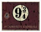 Obraz na płótnie zatytułowany Harry Potter Hogwarts Express 9 3/4