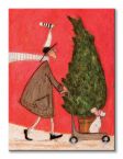 Obraz na płótnie autorstwa Sam Toft zatytułowany Little Silent Christmas Tree