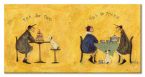 Canvas Tea for Two Tea for Three autorstwa Sam Toft