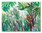 Obraz na płótnie zatytułowany Zielona dżungla namalowany przez Shyama Ruffell