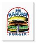 Canvas z logiem Big Kahuna Burger z filmu Pulp Fiction