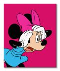 Canvas z wizerunkiem Minnie Mouse Shocked