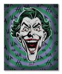 Canvas z wizerunkiem Jokera z napisami Hahaha