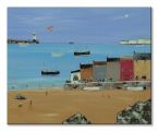Obraz na płótnie artysty Lee McCarthy zatytułowany Dzień nad morzem