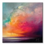 Obraz na płótnie zatytułowany Sunset Cumulus Study autorstwa Scotta Naismitha