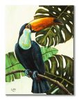 Egzotyczny canvas Tropical Toucan
