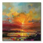 Canvas z zachodem słońca autorstwa Scotta Naismitha