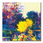 Canvas Bright Trees 85x85 cm