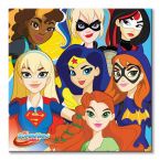 Reprodukcja z postaciami serialu DC Super Hero Girls