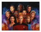 Canvas z bohaterami Star Treka