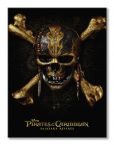 Canvas z czaszką z filmu Pirates of the Caribbean Skull