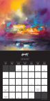 Karta kalendarza Colorful Scott Naismith na 2020 rok