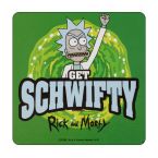 Podkładka pod kubek Rick and Morty Get Schwifty z Rickiem