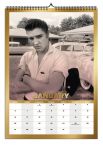 Karta kalendarza na 2020 rok z Elvisem Presleyem