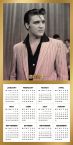 Karta kalendarza na 2020 rok z Elvisem Presleyem