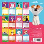 Kalendarz ścienny na 2020 rok z bajki Sekretne Życie Zwierzaków Domowych