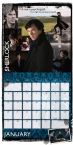 Karta kalendarza z Sherlockiem 2020 rok