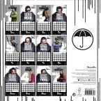 Kalendarz ścienny Umbrella Academy na 2020 rok