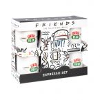 Kubki do espresso Friends Przyjaciele Central Perk w pudełku