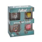 Kieliszki z gry Fallout 4 w opakowaniu