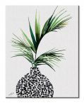 Obraz na płótnie z liśćmi palmy Areca Palm Plant