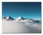 Zimowy canvas Górskie Szczyty