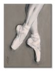 Baletnica na obrazie Dancing Feet I