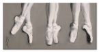 Canvas z baletnicami Dancing Feet