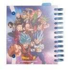 Tył okładki notesu kalendarza Dragon Ball 2020-2021