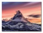 Canvas z górą Matterhorn