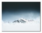 Płócienny obraz Góra we mgle