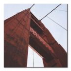 Płócienny obraz Golden Gate Pillar