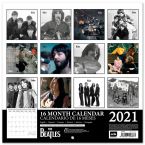 Tył kalendarza 2021 z The Beatles