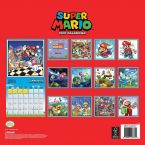 Kalendarz na ścianę na 2021 rok Super Mario