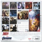 kalendarz ścienny 2021 z filmu Marvel Avengers Endgame