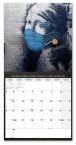Kalendarz ścienny na 2022 rok Banksy