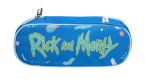 Niebieski Piórnik z logo Rick and Morty
