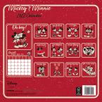 Tył kalendarza Mickey & Minnie 2022