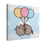 Canvas Pusheen (Balloons) o wymiarach 40x40 cm