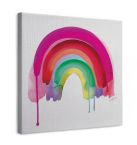 Kolorowy obraz na płótnie Rainbow Tęcza